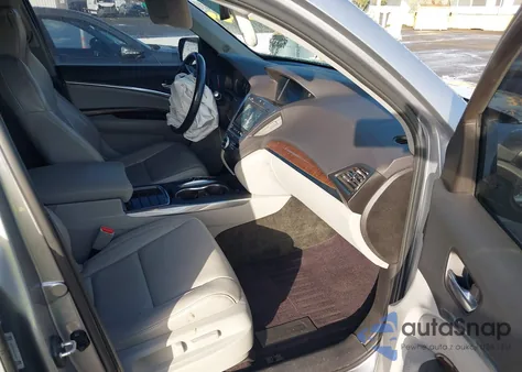 2018 Acura Mdx z USA, uszkodzony, nr VIN 5J8YD4H39JL023050